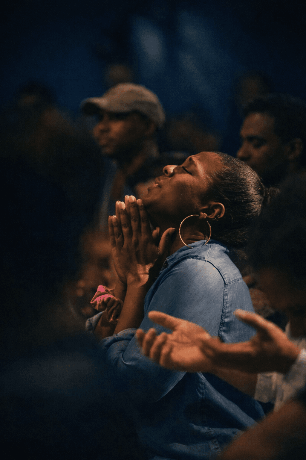 Mighty Refuge congregation gathered in worship
